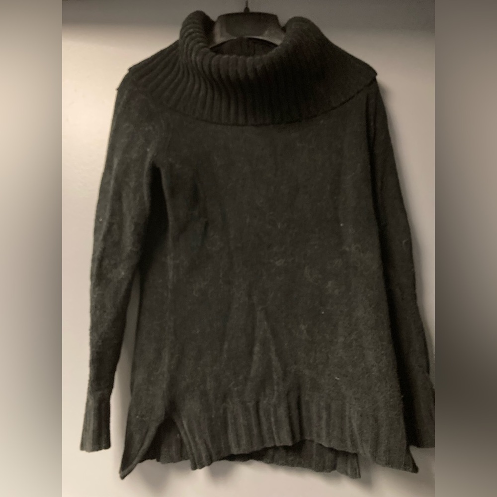 💛TODAY***$21***Ralph Lauren black cowl neck sweater.